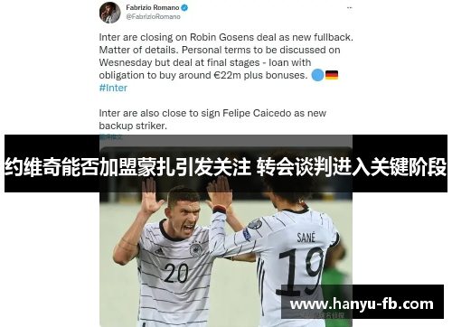 约维奇能否加盟蒙扎引发关注 转会谈判进入关键阶段 约维奇能否加盟蒙扎引发关注 转会谈判进入关键阶段